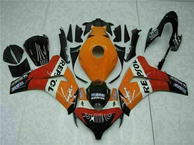 08-11 Orange Repsol CBR1000RR Full Motorcycle Fairing Kits 08-11 Orange Repsol CBR1000RR Full Motorcycle Fairing Kits