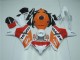 08-11 Orange White Red Repsol CBR1000RR Motorcycle Fairings