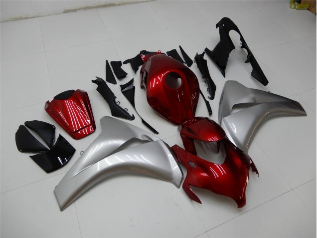 08-11 Red Silver CBR1000RR Motorcycle Fairing