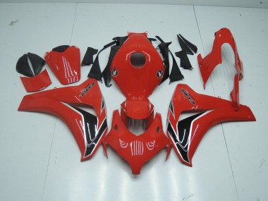 08-11 Red and Gold Black CBR1000RR Motorcycle Fairings
