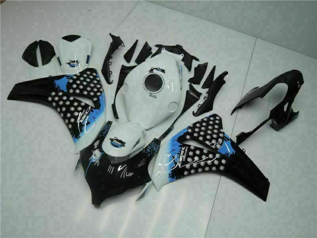 08-11 White Black CBR1000RR Full Motorcycle Fairing Kits 08-11 White Black CBR1000RR Full Motorcycle Fairing Kits