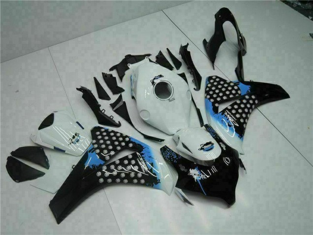 08-11 White Black CBR1000RR Full Motorcycle Fairing Kits 08-11 White Black CBR1000RR Full Motorcycle Fairing Kits