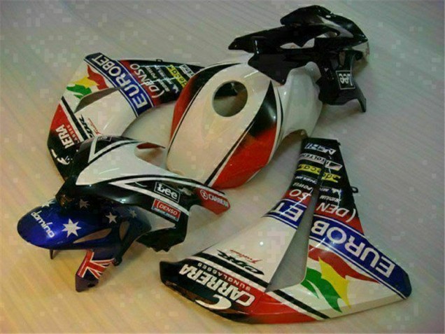 08-11 White Blue CBR1000RR Motorcycle Bodywork 08-11 White Blue CBR1000RR Motorcycle Bodywork