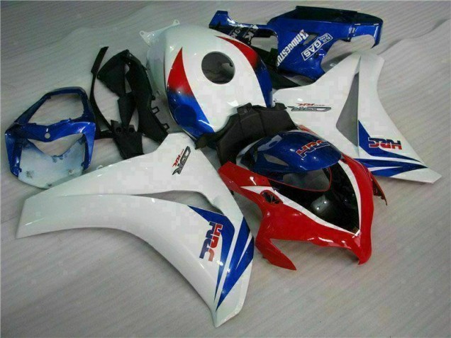 08-11 White Blue CBR1000RR Motorcycle Fairing Kits