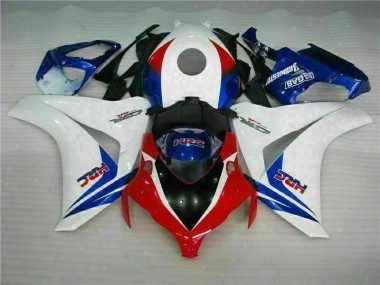 08-11 White Blue CBR1000RR Motorcycle Fairing Kits