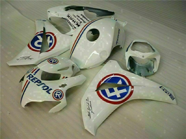 08-11 White Blue Repsol CBR1000RR Motorcycle Fairings 08-11 White Blue Repsol CBR1000RR Motorcycle Fairings