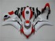 08-11 White Red CBR1000RR Motorcycle Fairings 08-11 White Red CBR1000RR Motorcycle Fairings