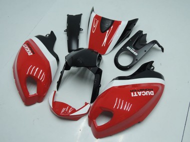 08-12 Black Red Monster Ducati Monster 696 Motorcycle Fairing