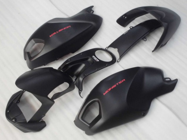 08-12 Black Red Monster Ducati Monster 696 Motorcycle Fairings 08-12 Black Red Monster Ducati Monster 696 Motorcycle Fairings
