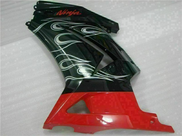 08-12 Black Red Ninja EX250 Motorcycle Fairings 08-12 Black Red Ninja EX250 Motorcycle Fairings