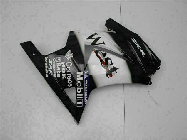 08-12 Black West EX250 Motorcycle Fairings