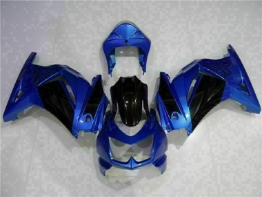 08-12 Blue Black EX250 Motorcycle Fairings