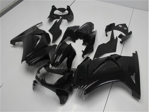 08-12 Glossy Black EX250 Motorcycle Fairings 08-12 Glossy Black EX250 Motorcycle Fairings