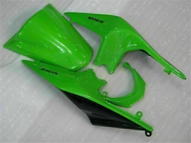 08-12 Green Black Ninja EX250 Motorcycle Fairing Kits 08-12 Green Black Ninja EX250 Motorcycle Fairing Kits