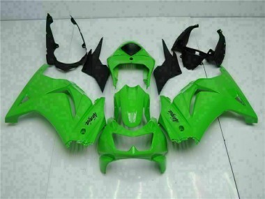 08-12 Green Black Ninja EX250 Motorcycle Fairings