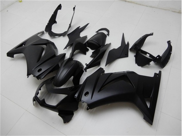 08-12 Matte Black EX250 Motorcycle Fairings 08-12 Matte Black EX250 Motorcycle Fairings