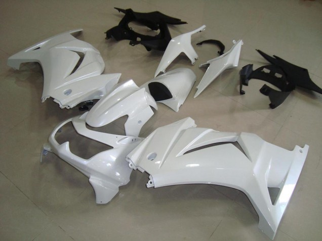 08-12 Pearl White ZX250R Motorcycle Fairings 08-12 Pearl White ZX250R Motorcycle Fairings