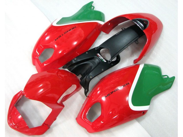 08-12 Red Green Monster Ducati Monster 696 Motorcycle Fairings 08-12 Red Green Monster Ducati Monster 696 Motorcycle Fairings