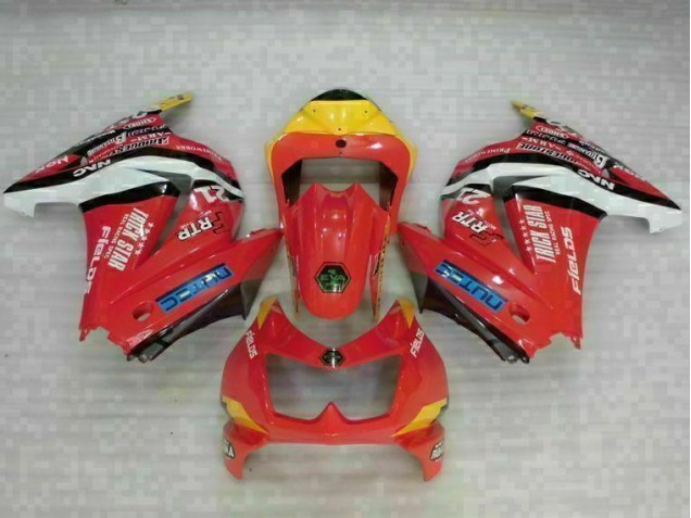 08-12 Red Yellow EX250 Motorcycle Fairings 08-12 Red Yellow EX250 Motorcycle Fairings