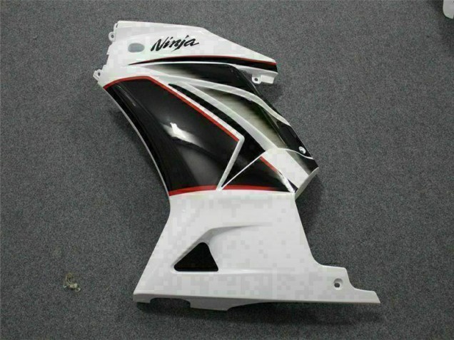 08-12 White Black Ninja EX250 Motorcycle Fairing 08-12 White Black Ninja EX250 Motorcycle Fairing