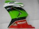 08-12 White Green Black Ninja EX250 Motorcycle Fairings