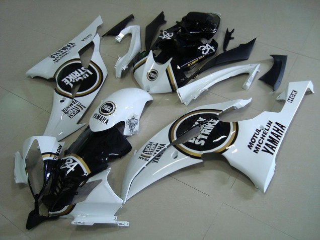 08-16 Black Lucky Strike YZF R6 Motorcycle Fairings 08-16 Black Lucky Strike YZF R6 Motorcycle Fairings