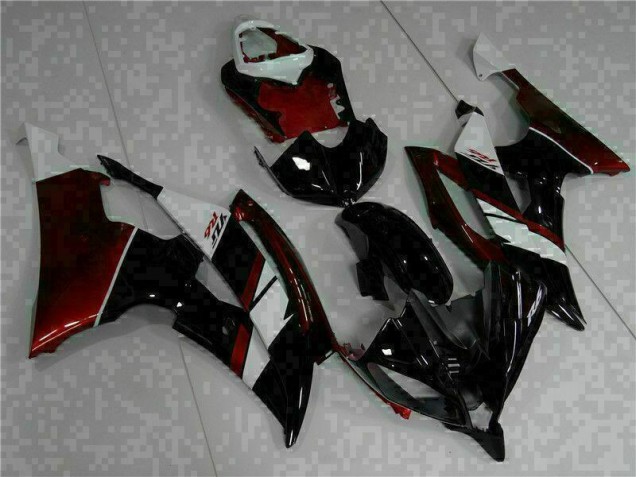 08-16 Black YZF R6 ABS Motorcycle Fairing 08-16 Black YZF R6 ABS Motorcycle Fairing