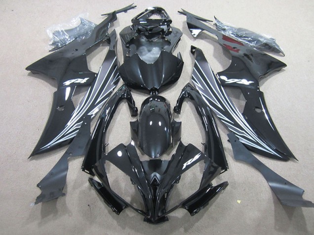08-16 Black YZF R6 Aftermarket Motorcycle Fairings 08-16 Black YZF R6 Aftermarket Motorcycle Fairings