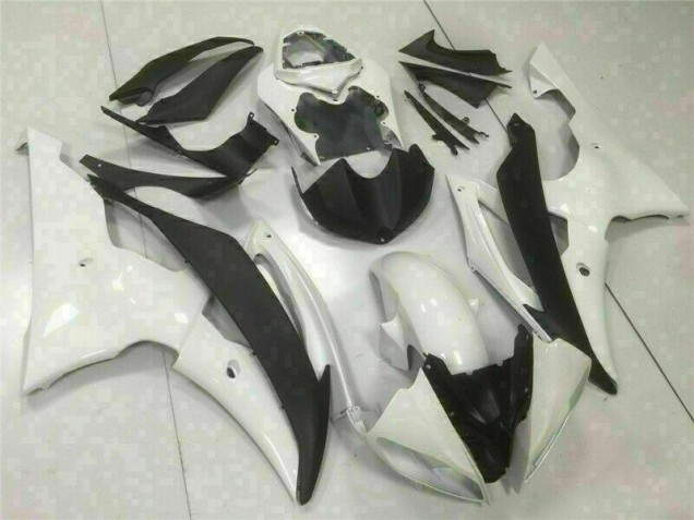 08-16 White YZF R6 Motorcycle Fairings 08-16 White YZF R6 Motorcycle Fairings