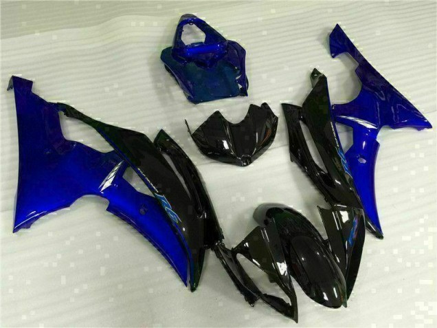 08-16 Blue Black YZF R6 Motorcycle Bodywork 08-16 Blue Black YZF R6 Motorcycle Bodywork