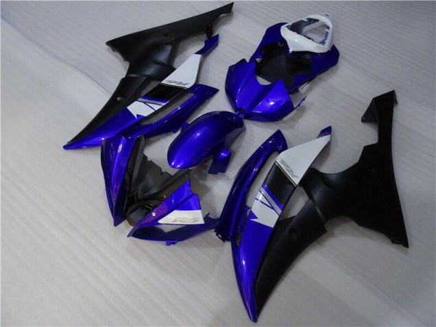 08-16 Blue Black YZF R6 Motorcycle Fairing 08-16 Blue Black YZF R6 Motorcycle Fairing