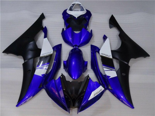 08-16 Blue Black YZF R6 Motorcycle Fairing 08-16 Blue Black YZF R6 Motorcycle Fairing