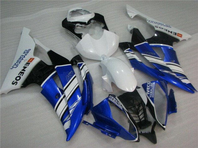 08-16 Blue White YZF R6 Motorcycle Fairings 08-16 Blue White YZF R6 Motorcycle Fairings