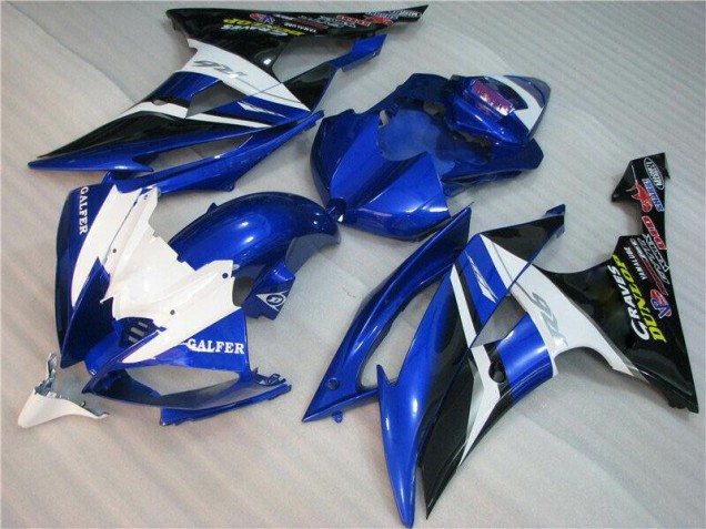08-16 Blue YZF R6 Motorcycle Fairings 08-16 Blue YZF R6 Motorcycle Fairings