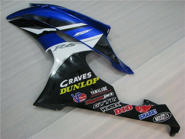 08-16 Blue YZF R6 Motorcycle Fairings 08-16 Blue YZF R6 Motorcycle Fairings