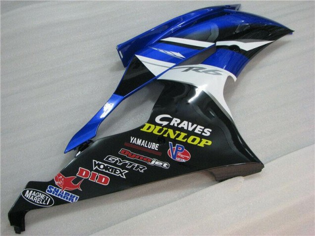 08-16 Blue YZF R6 Motorcycle Fairings 08-16 Blue YZF R6 Motorcycle Fairings