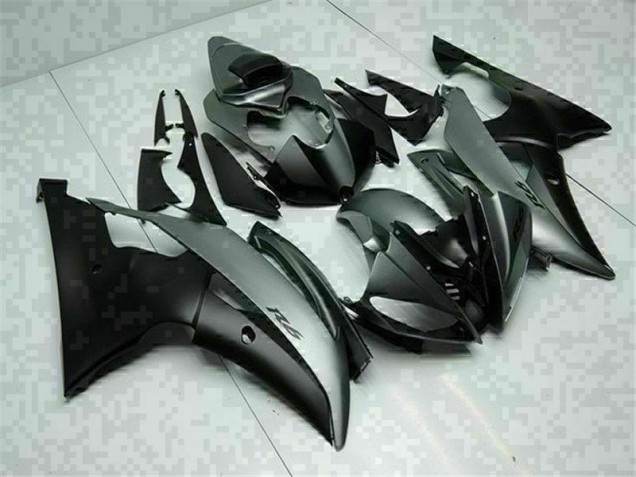 08-16 Grey Black YZF R6 Motorcycle Fairings 08-16 Grey Black YZF R6 Motorcycle Fairings