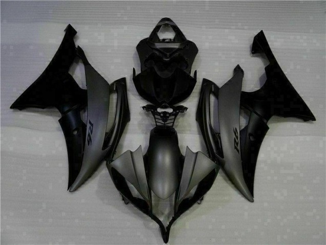 08-16 Matte Black YZF R6 Motorcycle Bodywork 08-16 Matte Black YZF R6 Motorcycle Bodywork