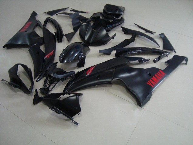 08-16 Matte Black YZF R6 Motorcycle Fairings 08-16 Matte Black YZF R6 Motorcycle Fairings