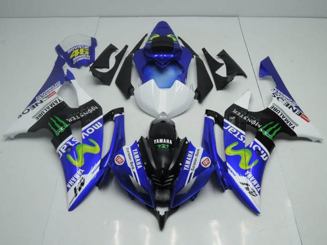 08-16 New Movistar YZF R6 Motorcycle Fairings 08-16 New Movistar YZF R6 Motorcycle Fairings