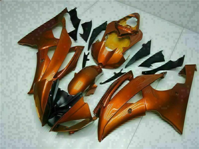 08-16 Orange YZF R6 Motorcycle Fairing 08-16 Orange YZF R6 Motorcycle Fairing