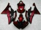 08-16 Red Black YZF R6 Motorcycle Bodywork 08-16 Red Black YZF R6 Motorcycle Bodywork