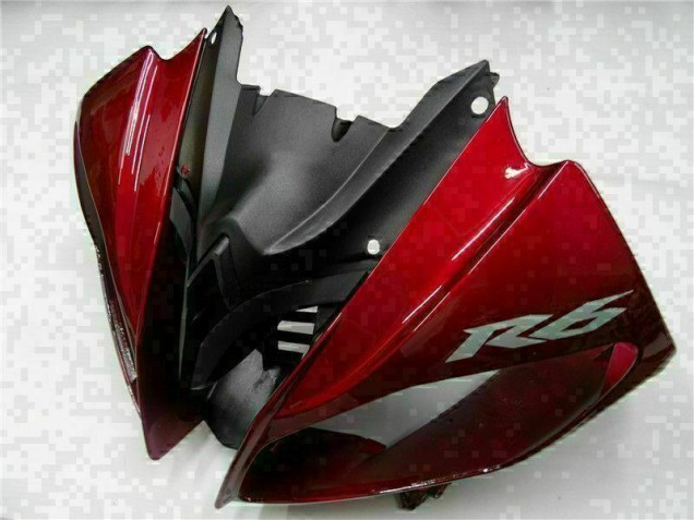 08-16 Red Black YZF R6 Motorcycle Bodywork 08-16 Red Black YZF R6 Motorcycle Bodywork