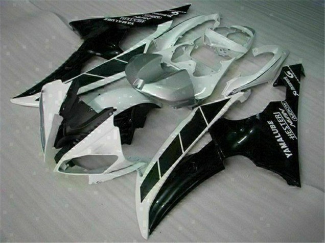 08-16 White Black YZF R6 Motorcycle Bodywork 08-16 White Black YZF R6 Motorcycle Bodywork