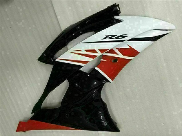 08-16 White Black YZF R6 Motorcycle Fairing Kits 08-16 White Black YZF R6 Motorcycle Fairing Kits
