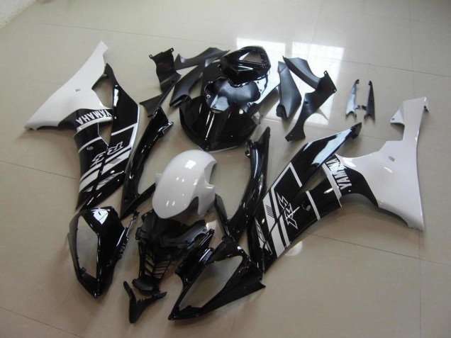 08-16 White Black YZF R6 Motorcycle Fairings 08-16 White Black YZF R6 Motorcycle Fairings