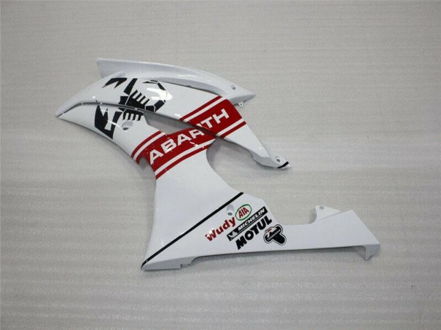 08-16 White YZF R6 Motorcycle Fairing & Bodywork
