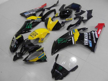 08-16 Yellow Monster YZF R6 Motorcycle Bodywork