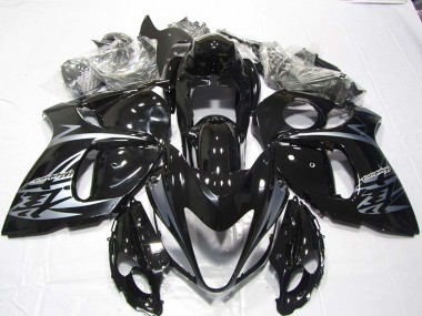 08-19 Black GSXR 1300 Hayabusa Full Motorcycle Fairing Kits