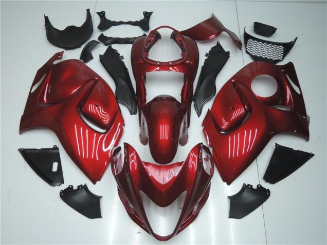 08-19 Red GSXR 1300 Hayabusa Motorcycle Fairings 08-19 Red GSXR 1300 Hayabusa Motorcycle Fairings
